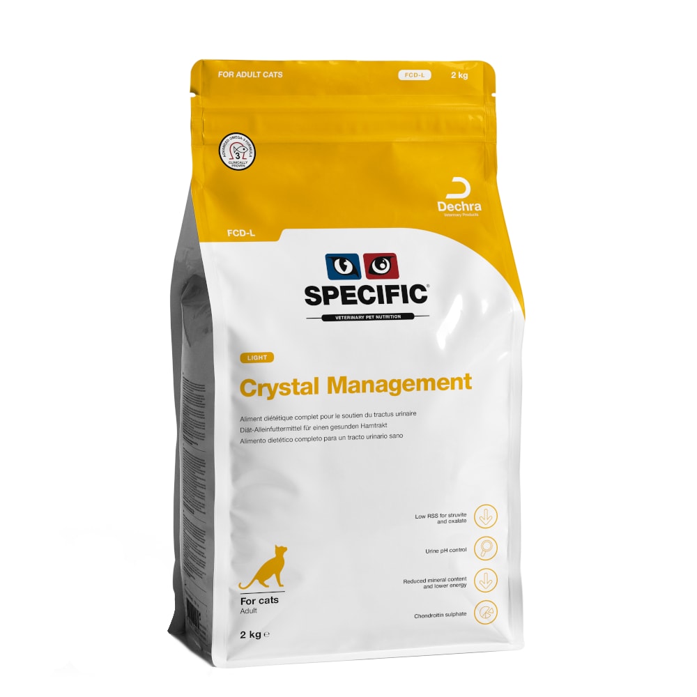 SPECIFIC Cat FCD L Crystal Management Light pienso para gatos - 2 kg - Image 1