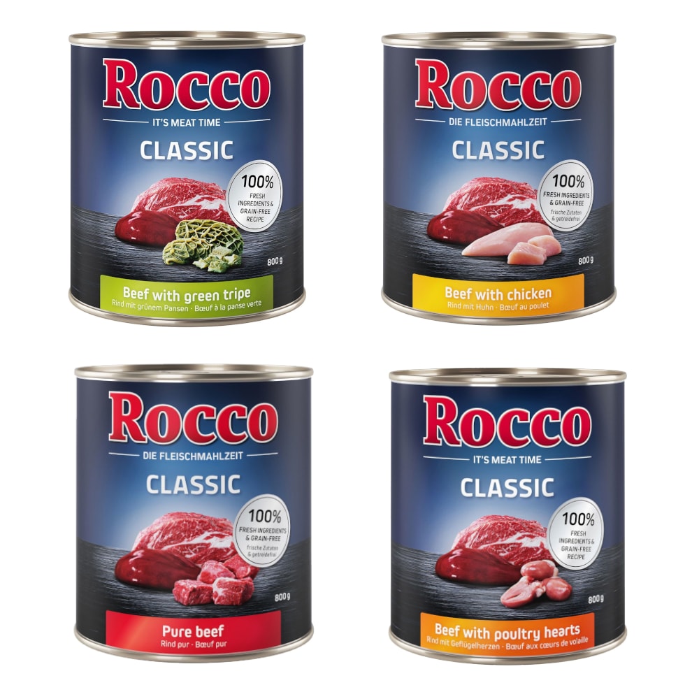 Rocco Classic 24 x 800 g - Pack Ahorro - Pack mixto I - Image 1