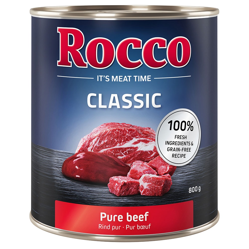 Rocco Classic 24 x 800 g - Pack Ahorro - Vacuno puro - Image 1