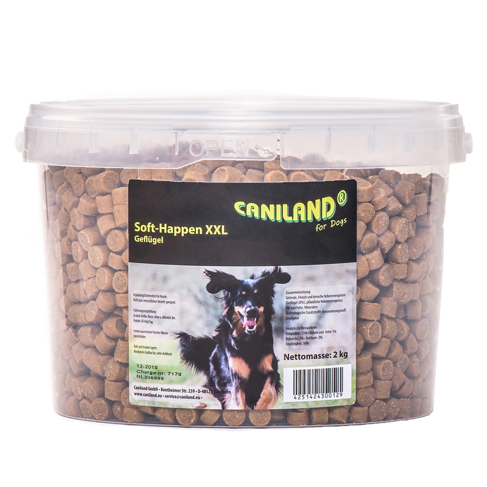 Caniland Soft snack de adiestramiento para perros - 2 x 2 kg - Pack ahorro - Image 1