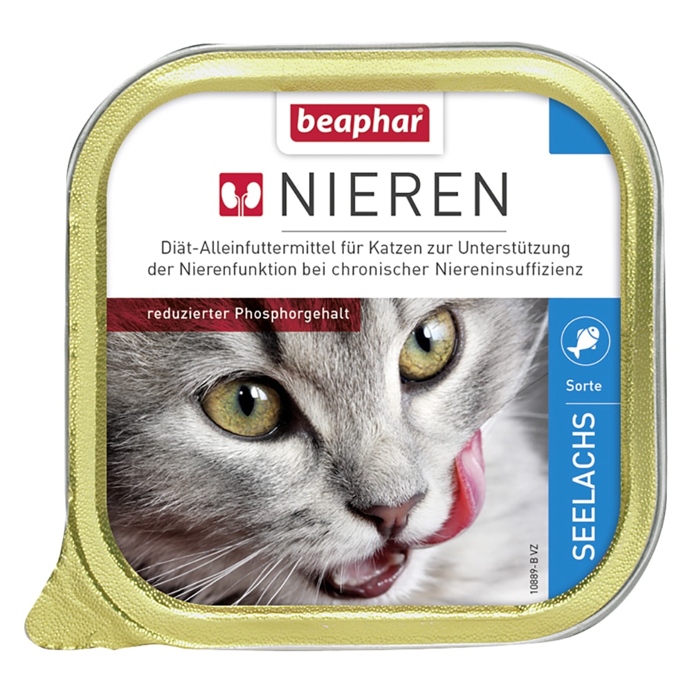 beaphar Dieta Insuficiencia Renal 24 x 100 g - Pack Ahorro - Pack mixto 4 - Image 1