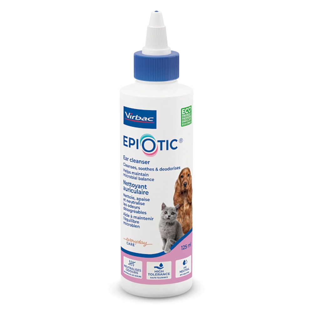 Limpiador de Oídos Virbac Epiotic - 2 x 125 ml - Image 1