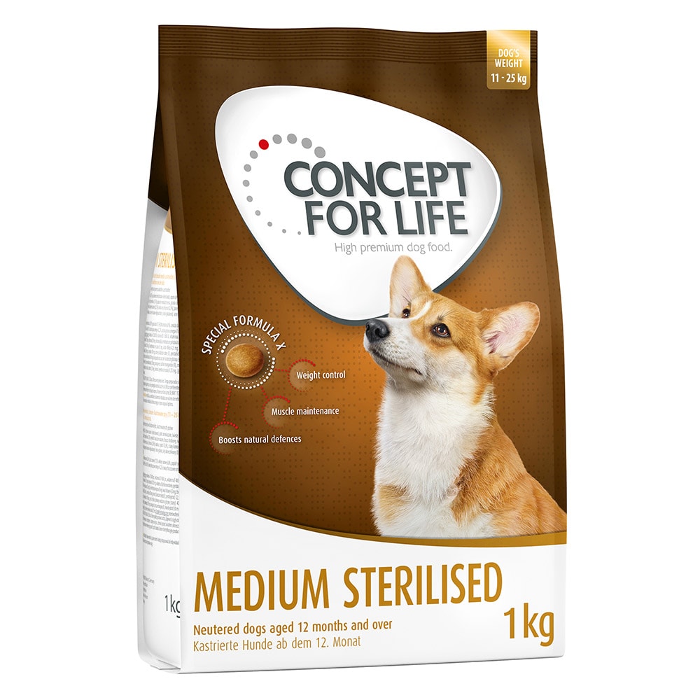 Concept for Life Medium Sterilised - 4 kg (4 x 1 kg) - Image 1