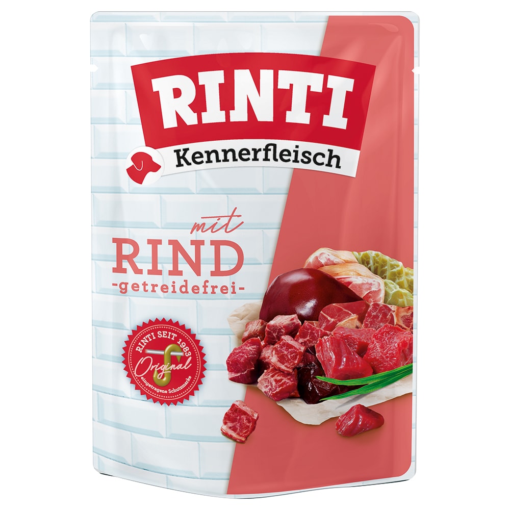 RINTI Kennerfleisch en bolsitas 10 x 400 g - Vacuno - Image 1