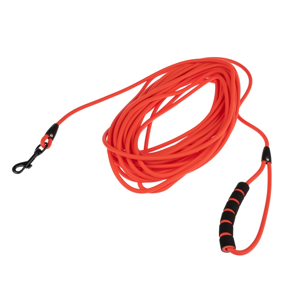 Correa de rastreo TIAKI Neo Comfort roja para perros - 15 m x 6 mm (L x An) - Image 1