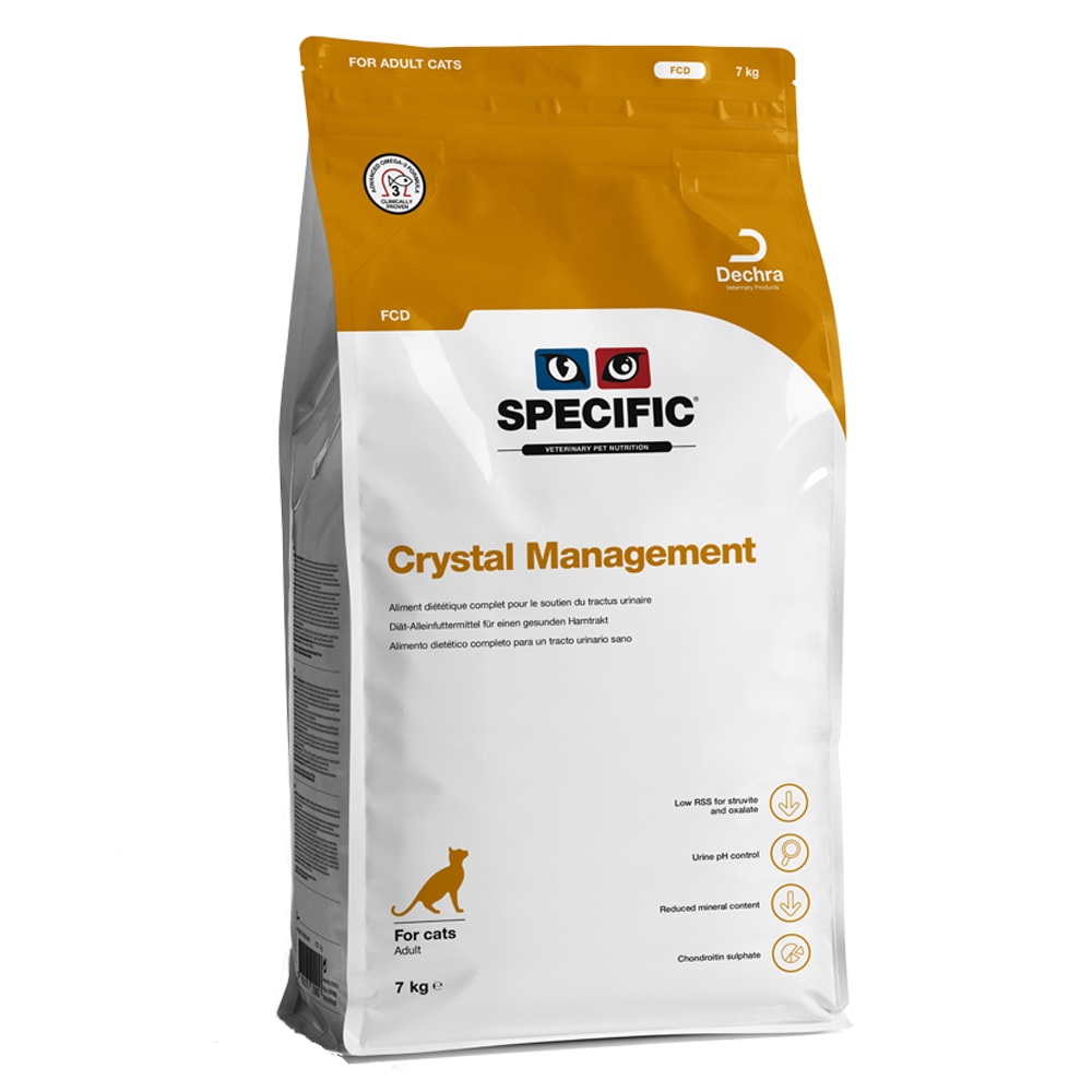SPECIFIC Cat 2 x 2/6/7 kg pienso para gatos - Pack Ahorro - FCD Crystal Management (2 x 7 kg) - Image 1