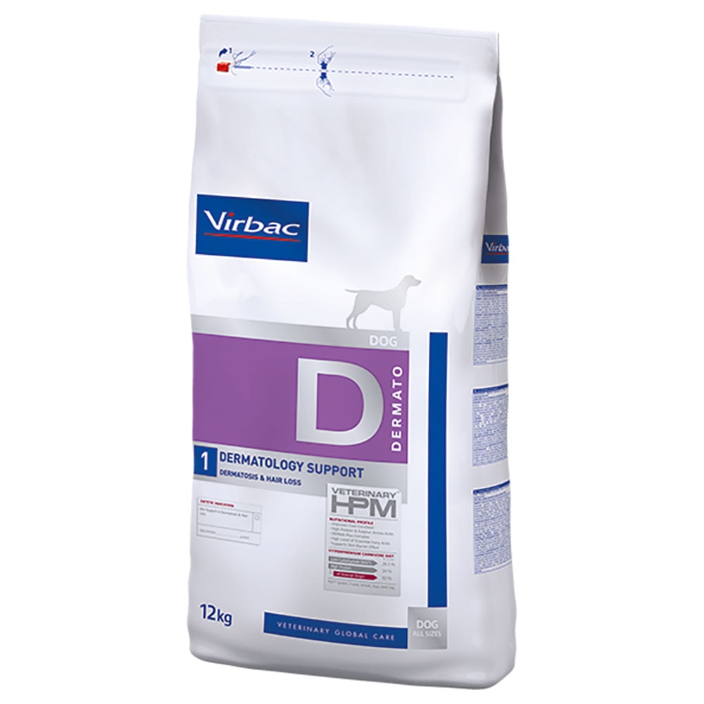 Virbac D1 Veterinary HPM Dermatology Support - 12 kg - Image 1