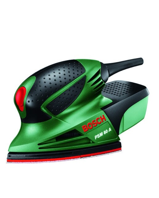 Bosch - Lijadora Mouse Eléctrica con cable a red 80 W PSM 80 A + Maletín. - Image 1