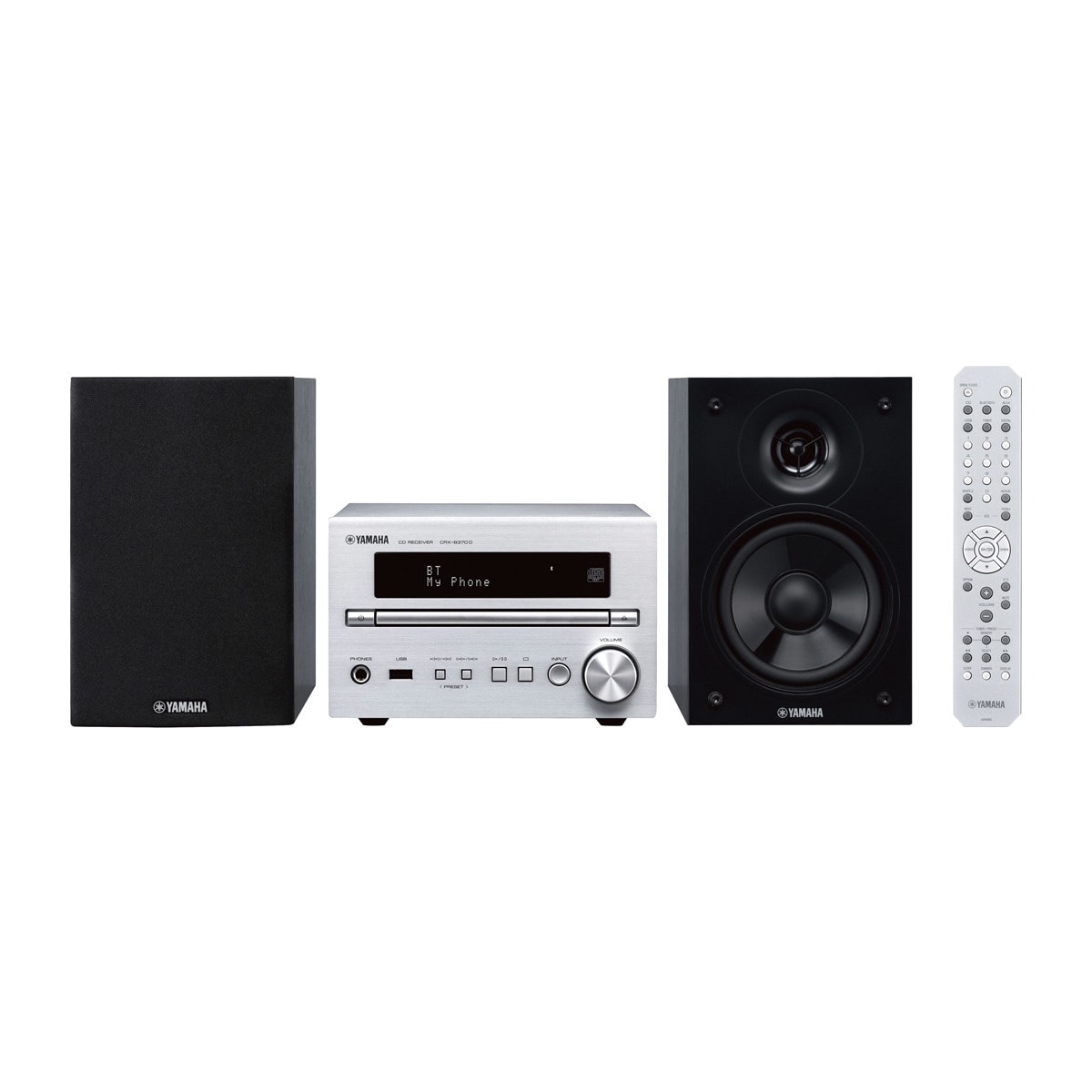 Yamaha - Microcadena Yamaha MCR-B270D Plata-Negro con CD, Bluetooth y USB. - Image 1