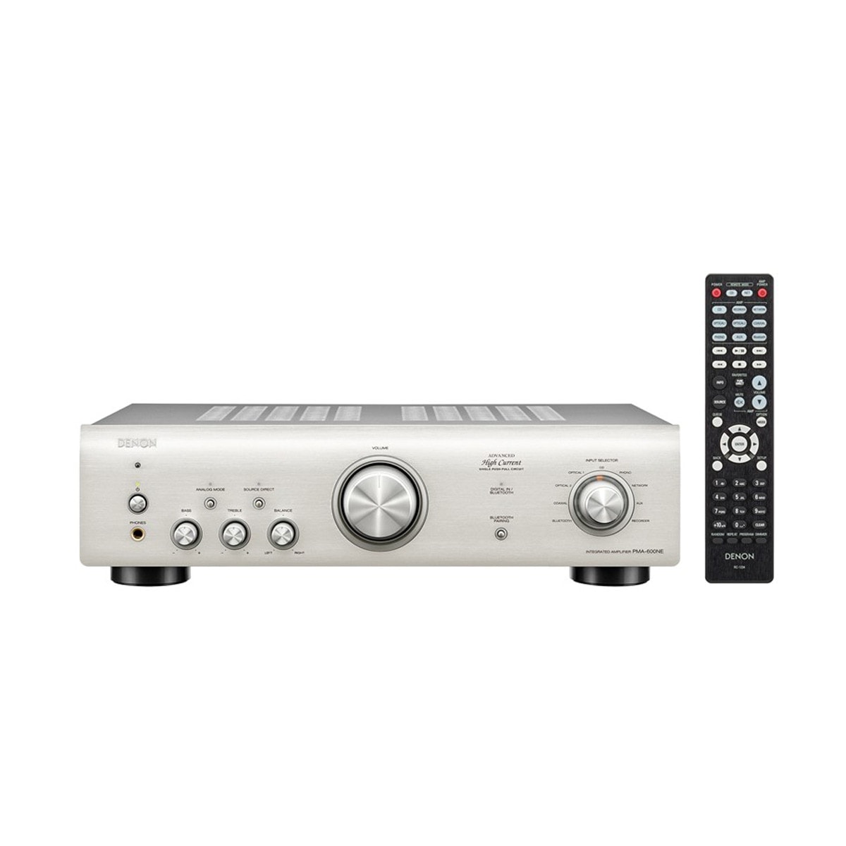 Denon - Amplificador digital integrado Denon PMA 600 Plata. - Image 1