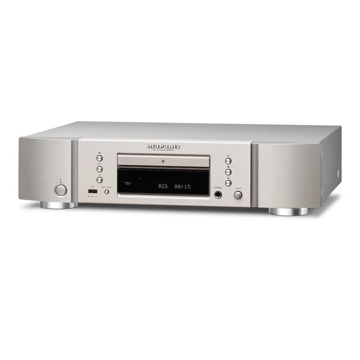 Marantz - Reproductor de CDs Marantz CD6007 Plata. - Image 1