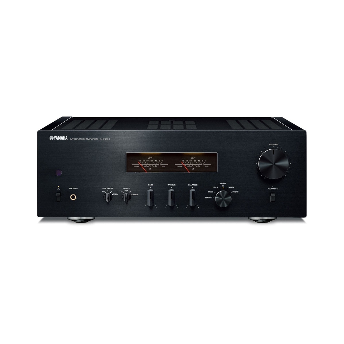 Yamaha - Amplificador estéreo Yamaha A-X1200 BK-PB High -End. - Image 1