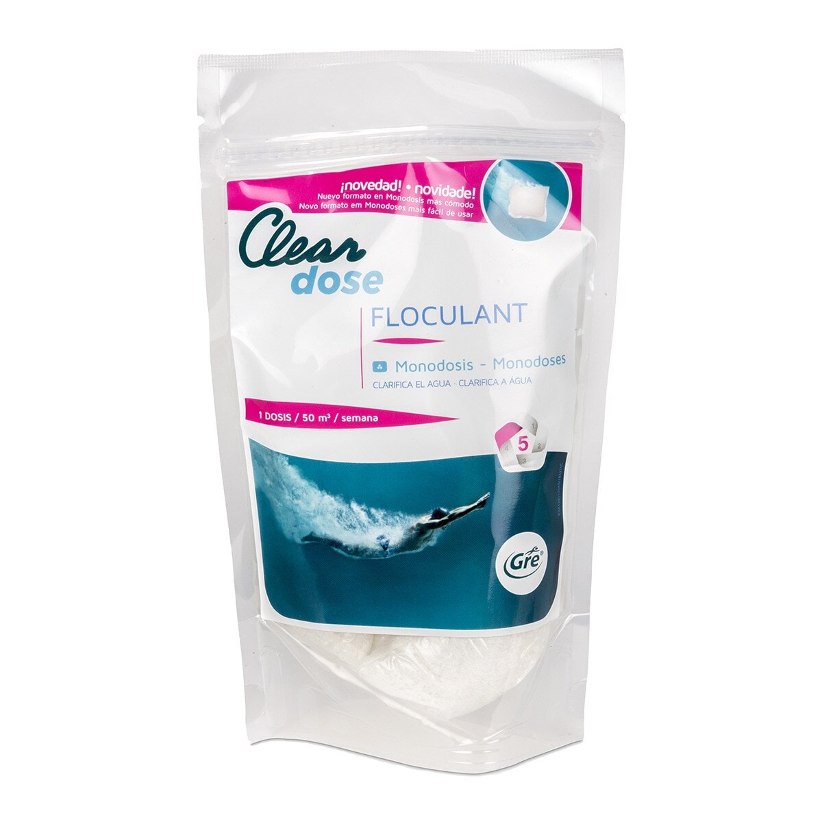 Gre - Floculante Granulado Monodosis 4 x 30 g. - Image 1