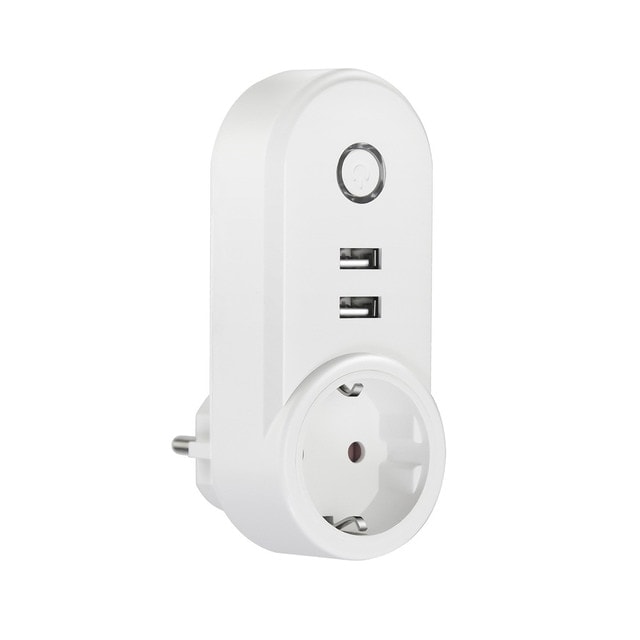MUVIT I-O - Enchufe inteligente doble + USB. - Image 1