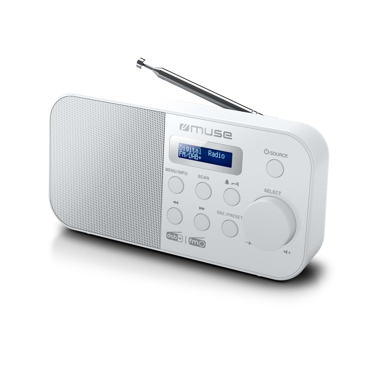 Muse - Radio portátil DAB+ Muse M109DBW. - Image 1