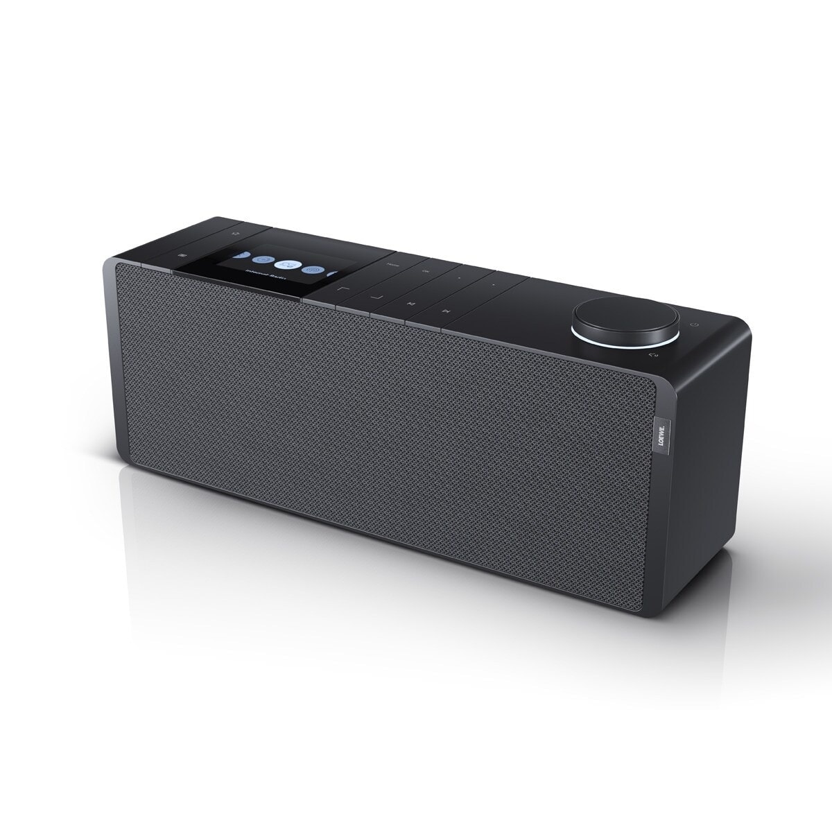 LOEWE - Altavoz con radio inteligente Loewe Klang s1, Wi-Fi y Bluetooth, Gris basalto. - Image 1
