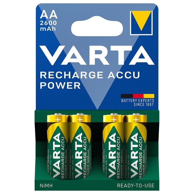 Varta - Acumulador de consumo Varta BLx4 AA 2600mAh. - Image 1