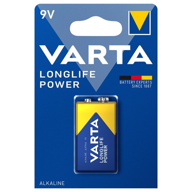 Varta - Pila alcalina Varta 6LR61 Longlife Power 9V. - Image 1