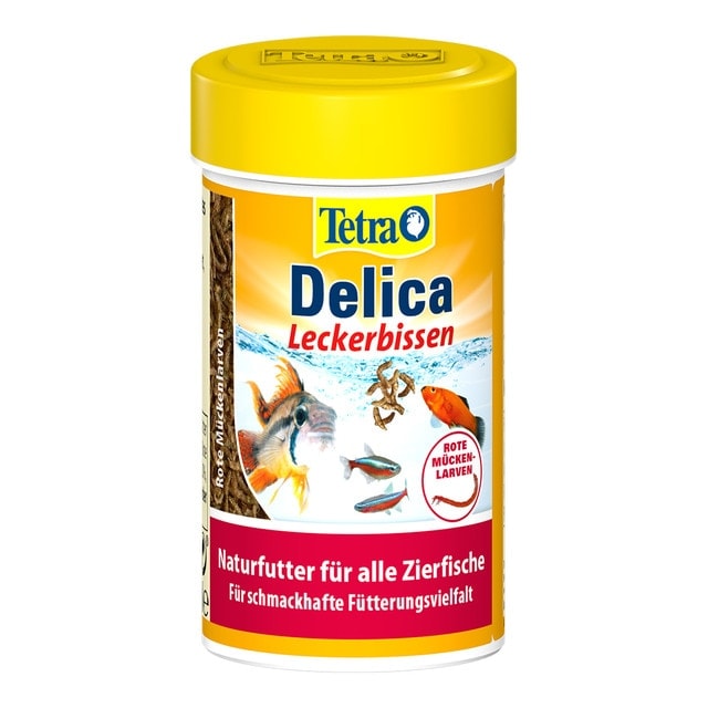 Tetra - Comida para peces tropicales Tetra larvas rojas 100 ml. - Image 1