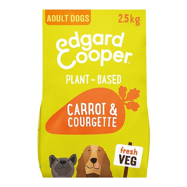 Edgard & Cooper - Pienso para perros adultos Edgard & Cooper Plant Based zanahoria y calabacín 2,5 kg. - Image 1