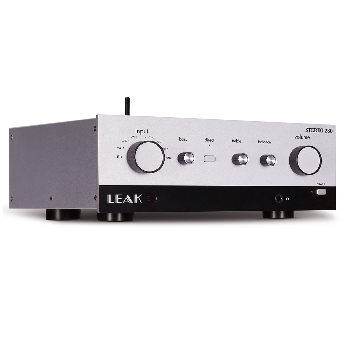 Leak - Amplificador integrado Leak Stereo 230 plata. - Image 1