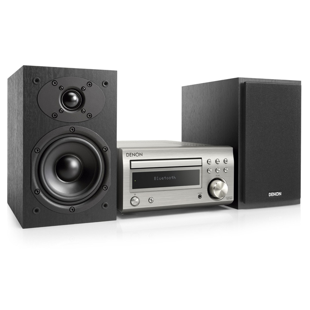 Denon - Equipo Hi-Fi Denon DM-41 Silver-BL con CD y Bluetooth. - Image 1