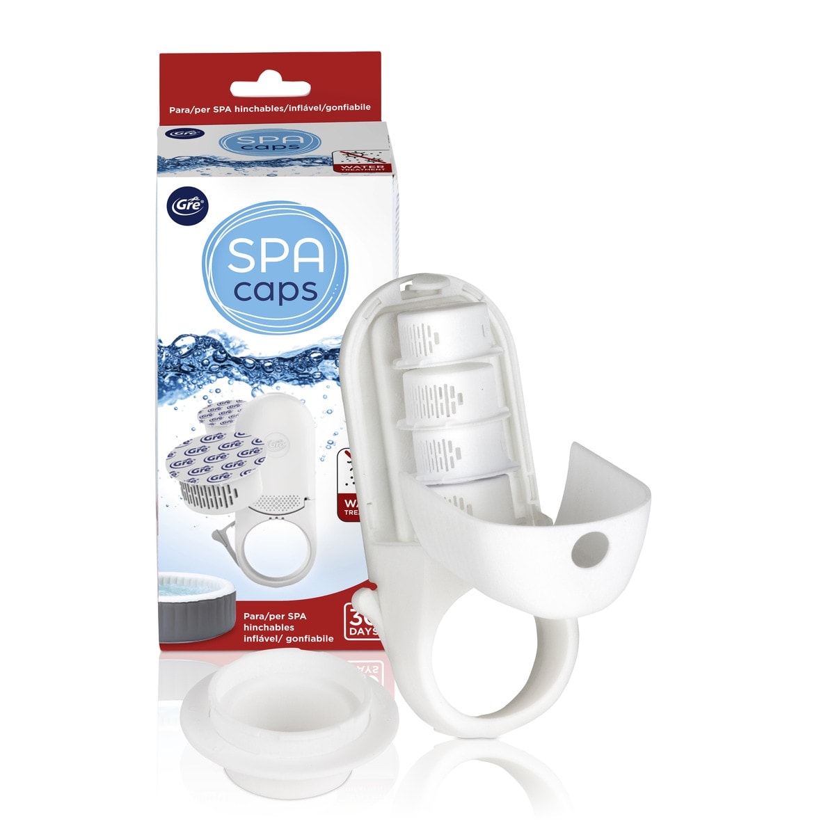 Gre - Dosificador para Spas Hinchables + 2 cápsulas. - Image 1