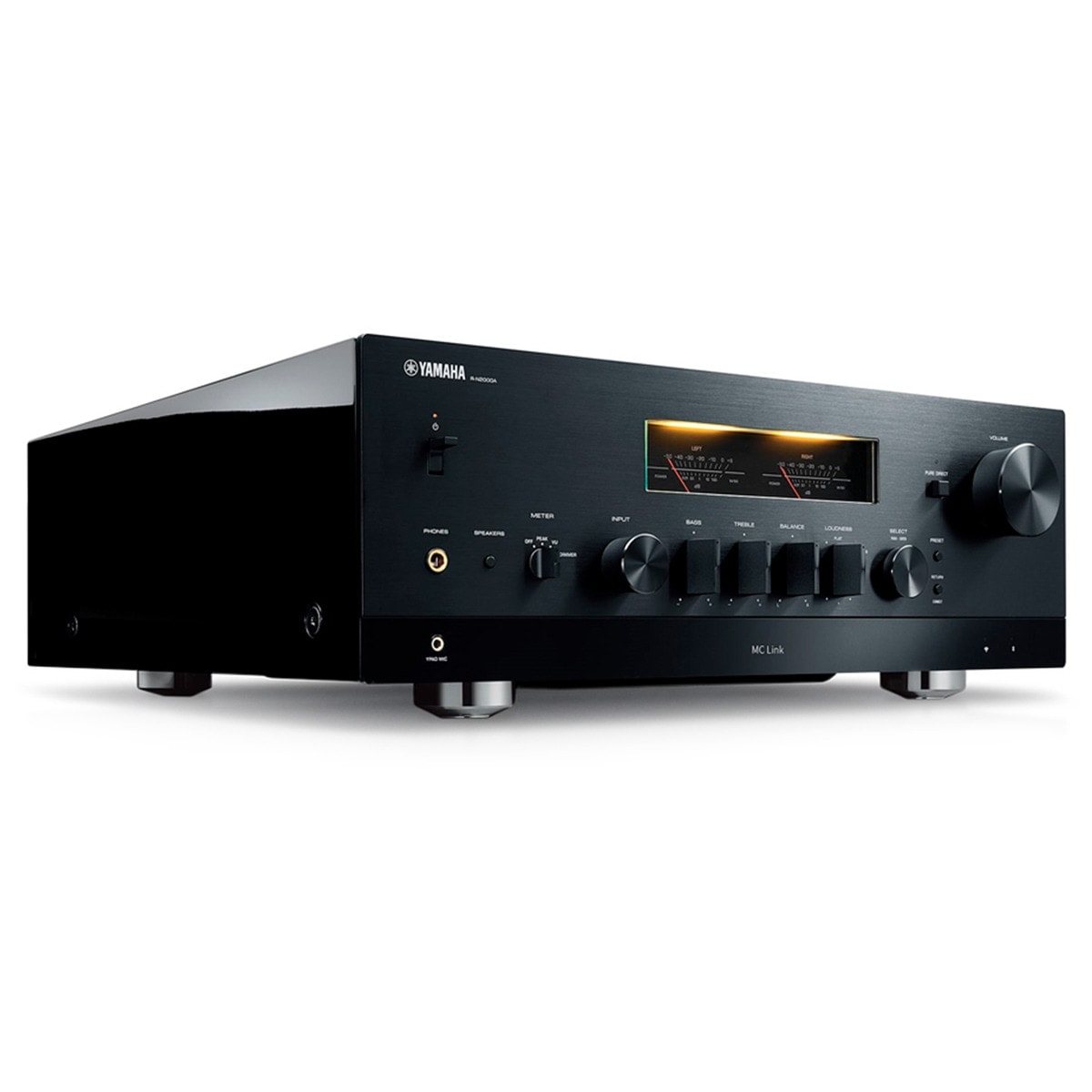 Yamaha - Receptor estéreo en Red Yamaha MusicCast R-N2000 negro. - Image 1