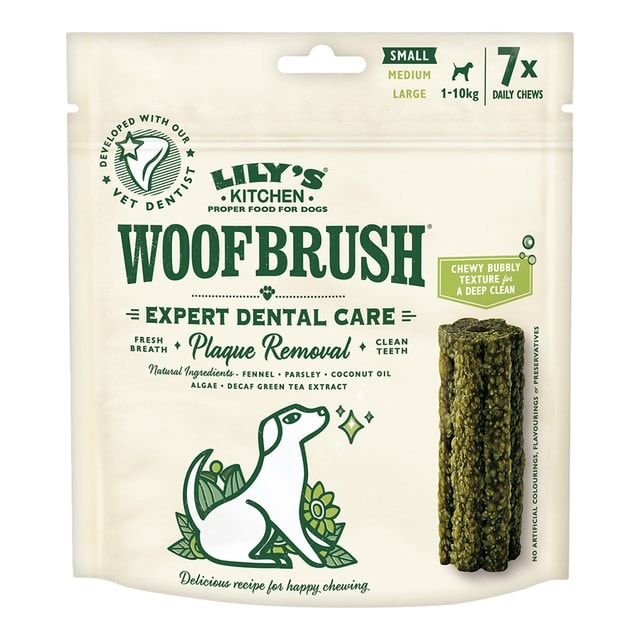 Lily's Kitchen - Snack dental para perros pequeños Lily's Kitchen Woofbrush Chew. - Image 1