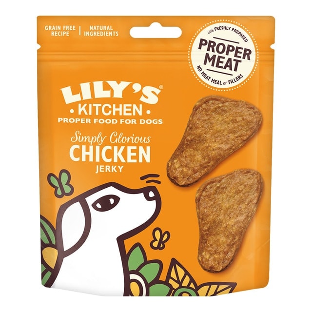 Lily's Kitchen - Snack para perros adultos Lily's Kitchen filetes de pollo Jerky grain free 70 g. - Image 1