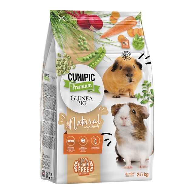 Cunipic - Pienso para cobayas adultas Cunipic Premium Natural grain free 2,5 kg. - Image 1