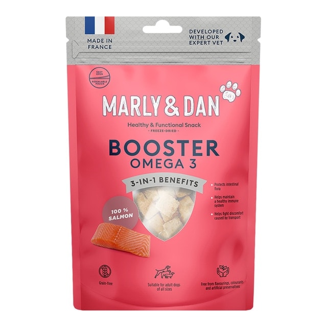 Marly & Dan - Snack para perros adultos Marly & Dan salmón liofilizado 50 g. - Image 1