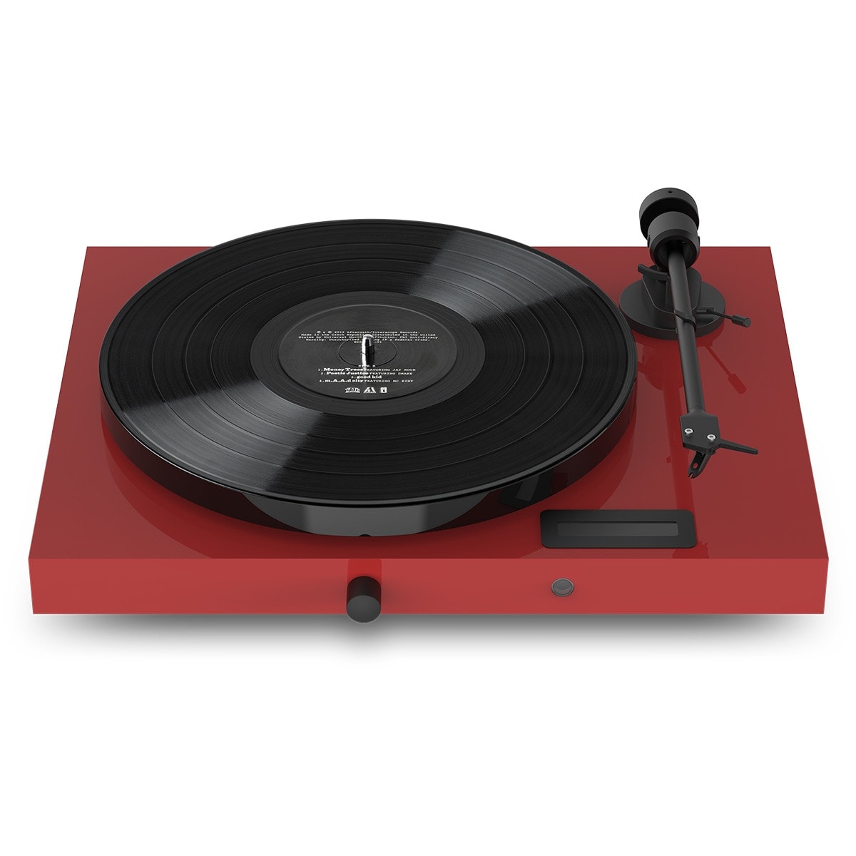 Pro-Ject - Giradiscos autoamplificado Pro-Ject Juke Box E1 rojo lacado. - Image 1