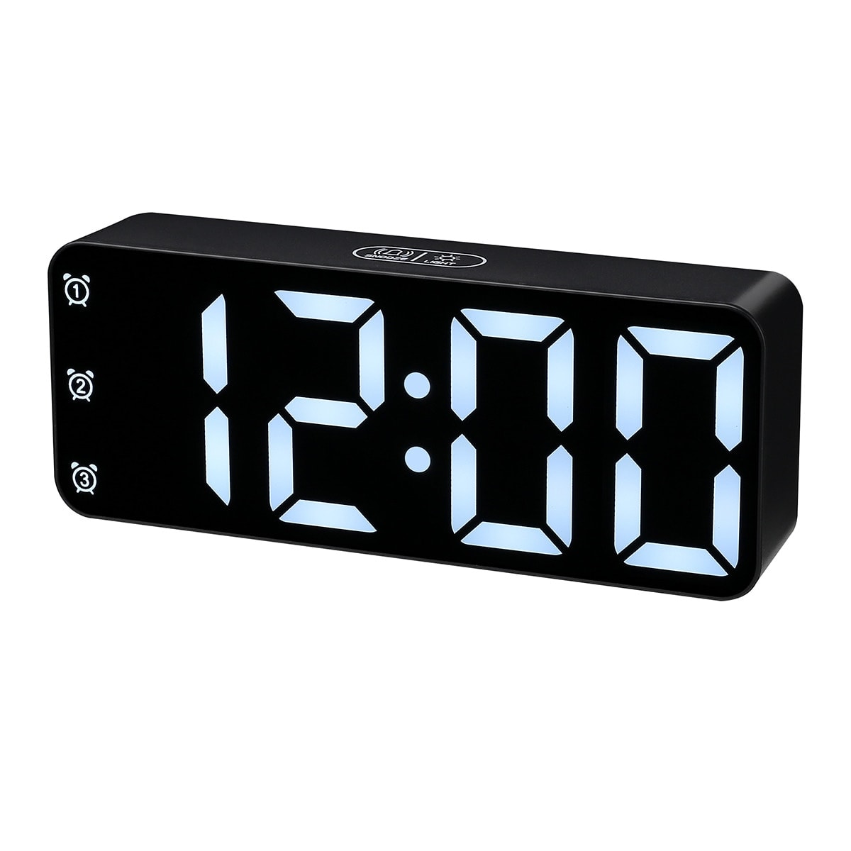 Inves - Reloj despertador Inves HX-2123 Negro. - Image 1