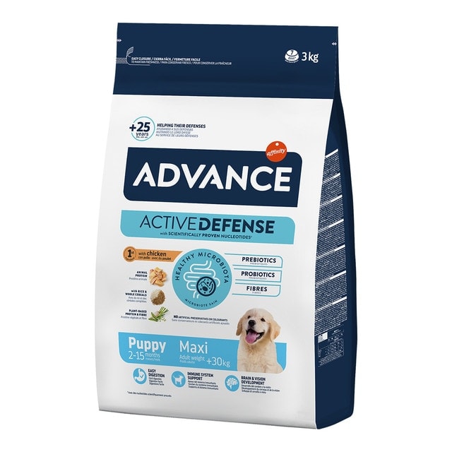Advance - Pienso para perros cachorros grandes Advance pollo. - Image 1