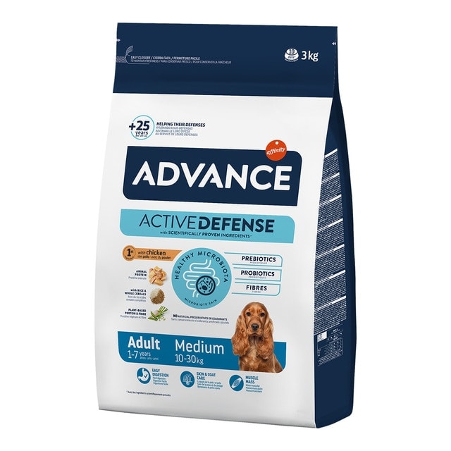 Advance - Pienso para perros adultos Advance Medium pollo y arroz. - Image 1