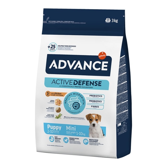 Advance - Pienso para perros cachorros mini Advance pollo y arroz. - Image 1