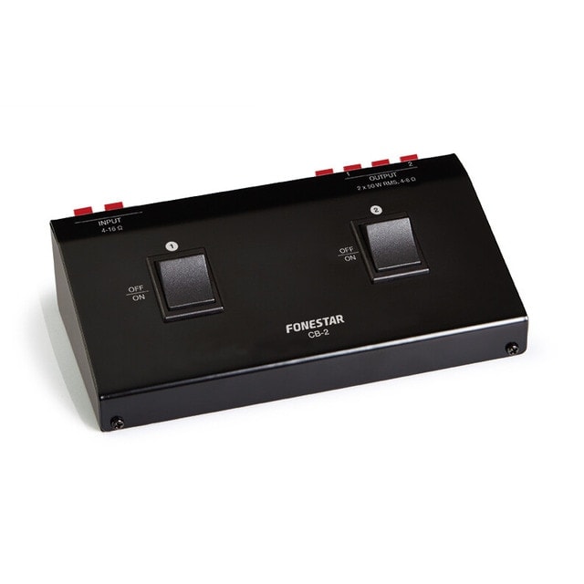 Fonestar - Selector de altavoces estéreo Fonestar CB-2. - Image 1