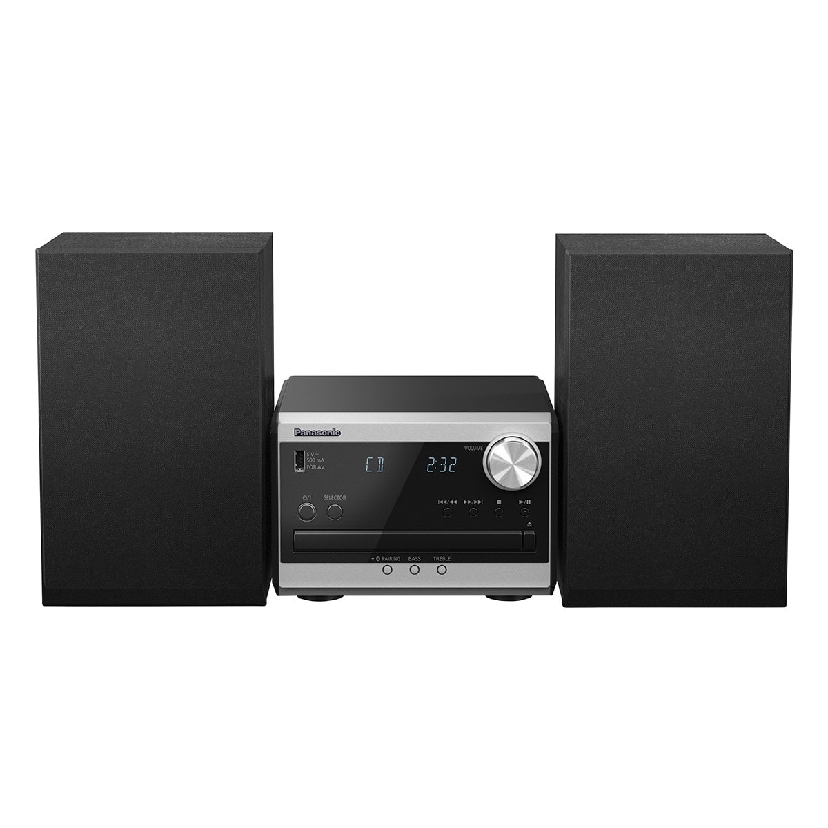 Panasonic - Microcadena Panasonic SC-PM270, 20W, con CD, radio FM, Bluetooth y USB. - Image 1