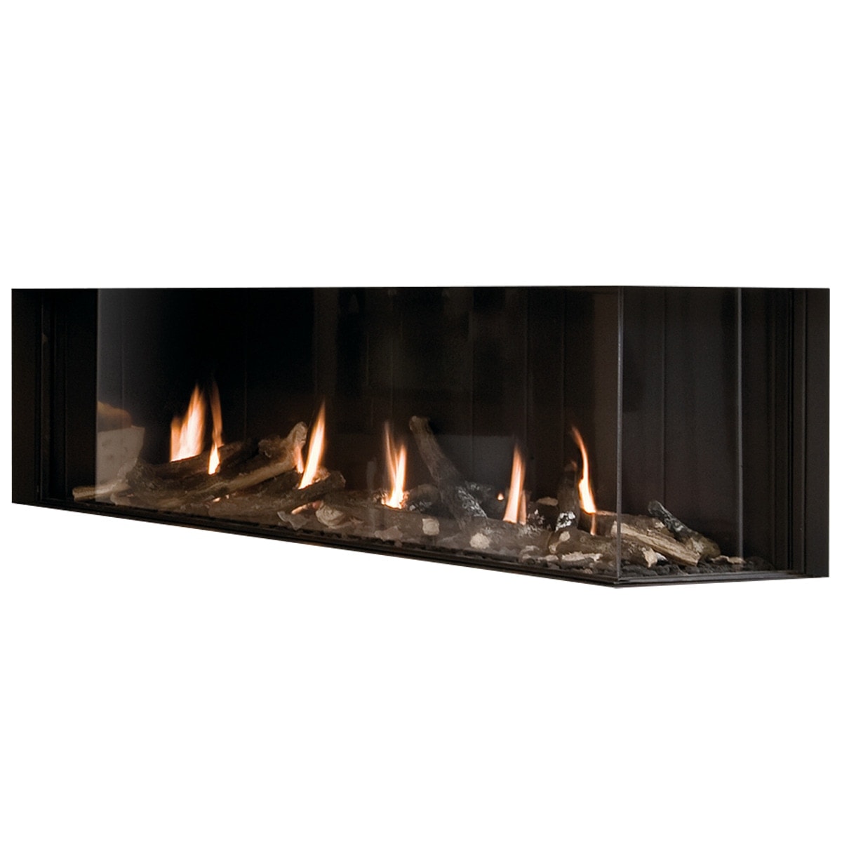 Hergom - Hogar Gas Natural MG-140-38 Cristal Lateral Derecho. - Image 1