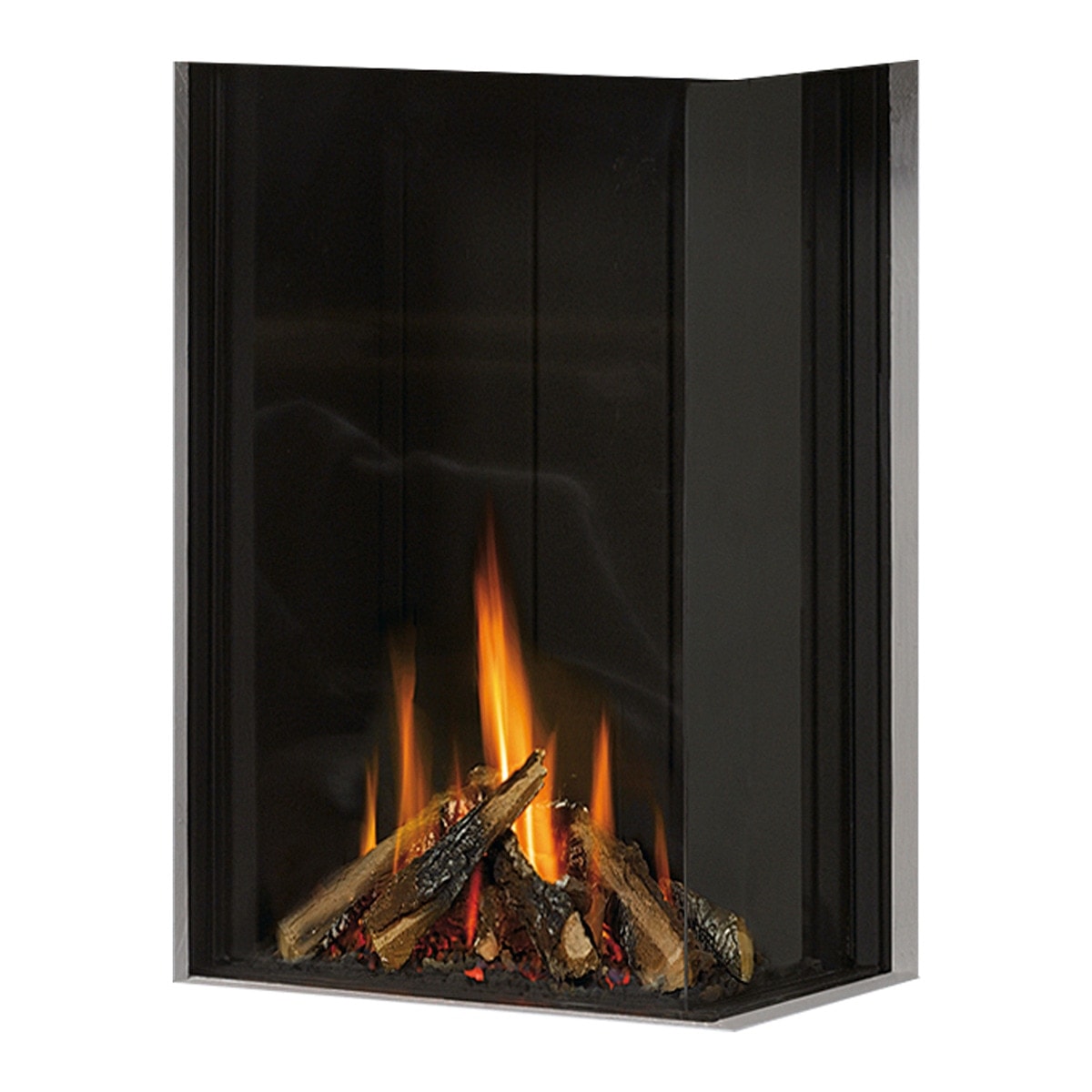 Hergom - Hogar Gas Propano MG-38-63 Cristal Lateral Derecho. - Image 1