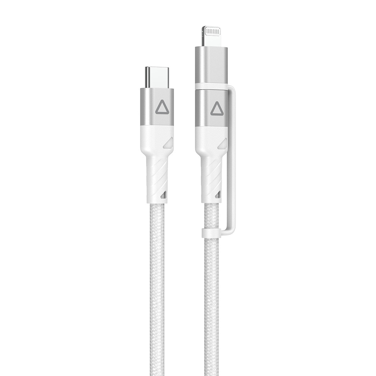 Inves - Cable Inves LT-CL10 2en1 USB-C a USB-C con adapatador a conector Lightning, 1,5 metros. - Image 1