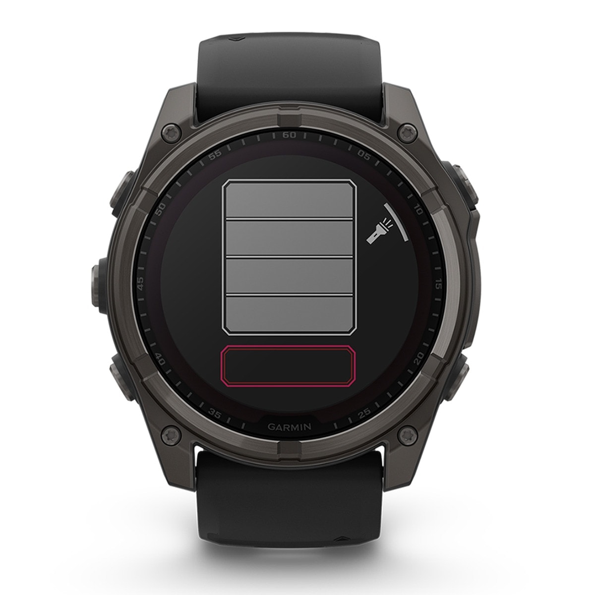 Garmin - Reloj Smartwatch fenix 8 51mm Zafiro Solar, Titanio DLC Garmin. - Image 1