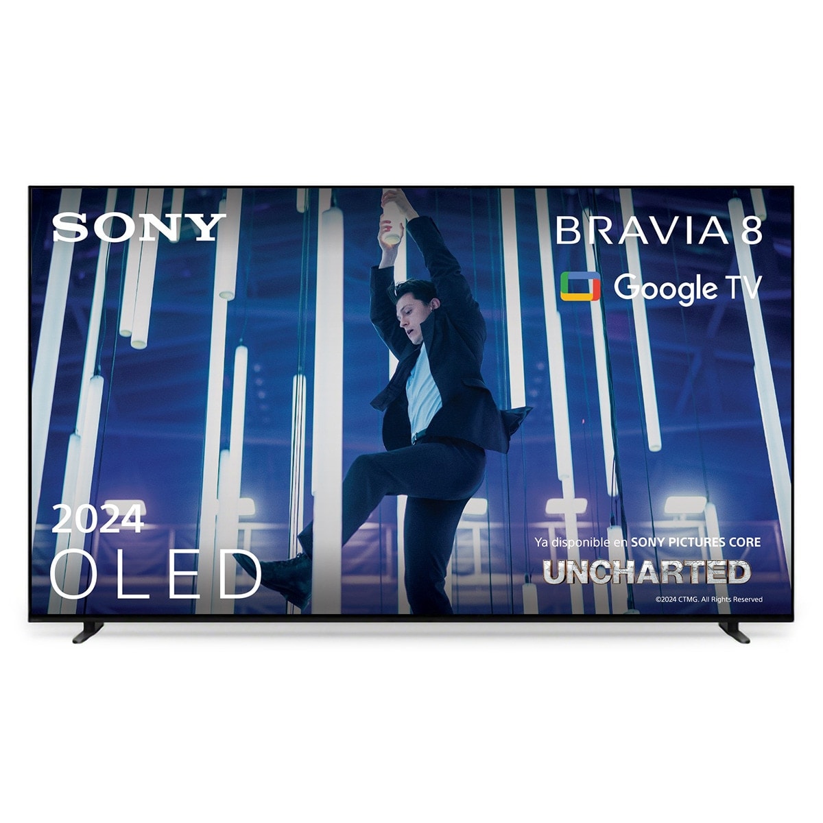 Sony - TV 65" Sony BRAVIA 8 65XR80 OLED, 4K HDR, Google TV, Smart TV, Funciones para PS5, IMAX Enhanced, Dolby Vision Atmos, Chromecast, Apple Ai. - Image 1