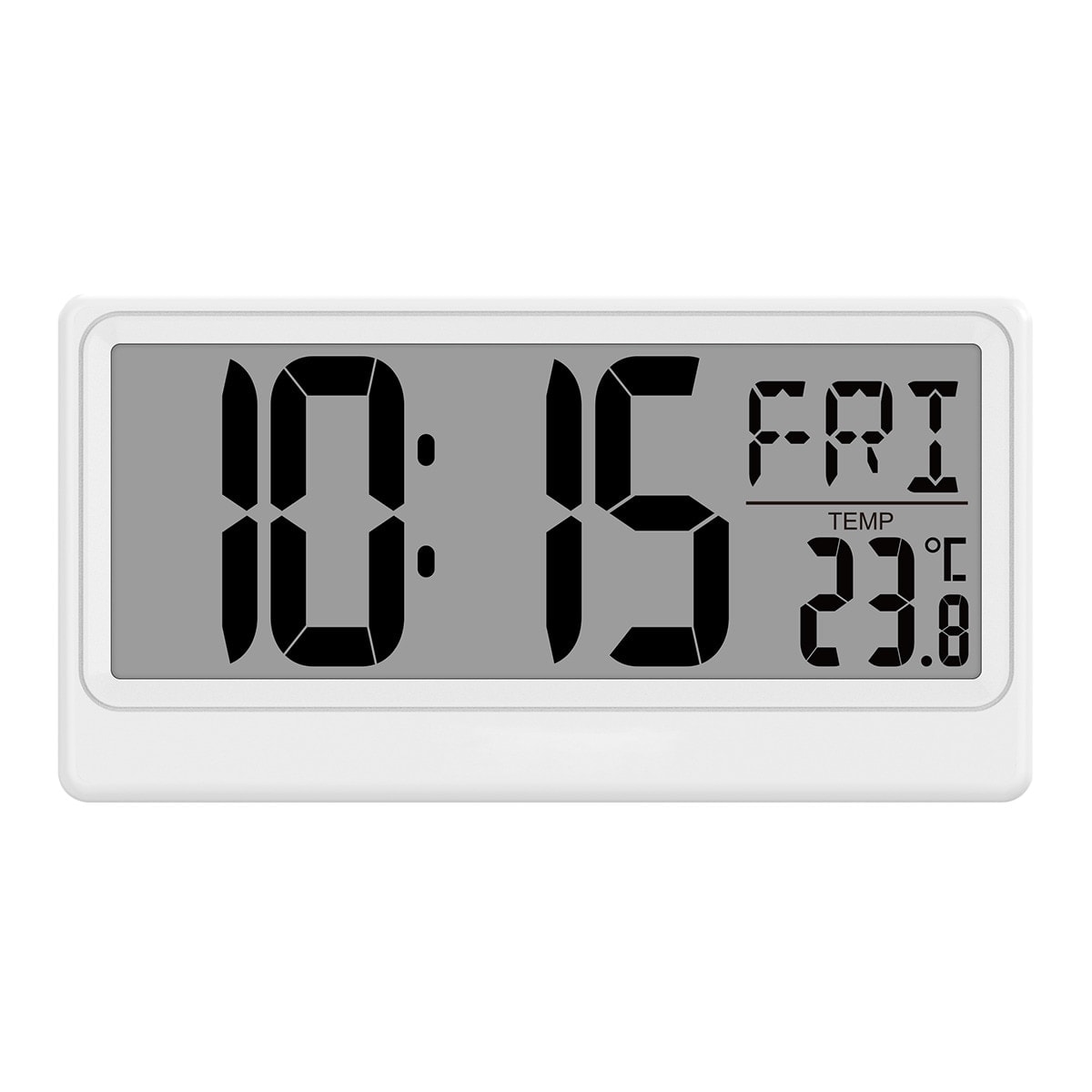 Inves - Reloj despertador Inves E0531ST blanco. - Image 1