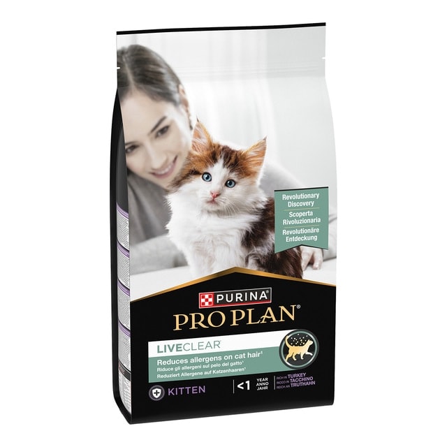 Purina Pro Plan - Pienso para gatitos Liveclear Pro Plan pavo 1,4 kg. - Image 1