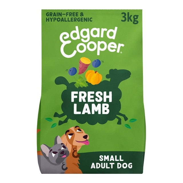 Edgard & Cooper - Pienso para perros adultos mini Edgard & Cooper cordero fresco 3 kg. - Image 1