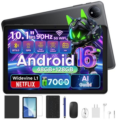 Tablette tactile avec clavier et souris - Image 1
