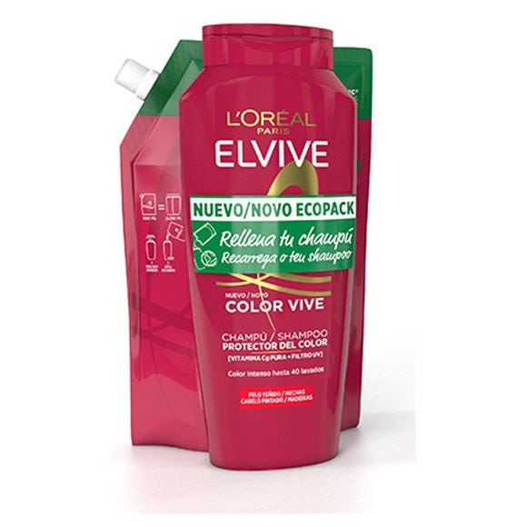 Pack Color Vive Champú + Champú Ecopack - Image 1