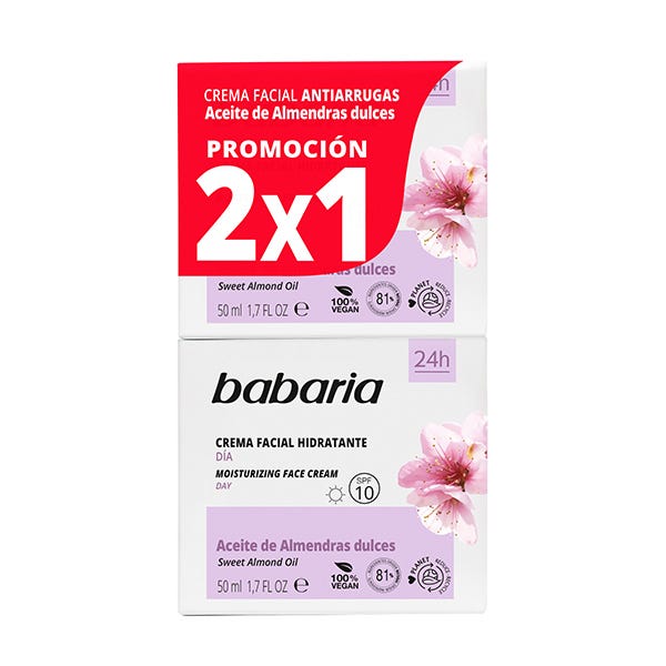 Moisturising Face Cream SPF 10 Pack - Image 1